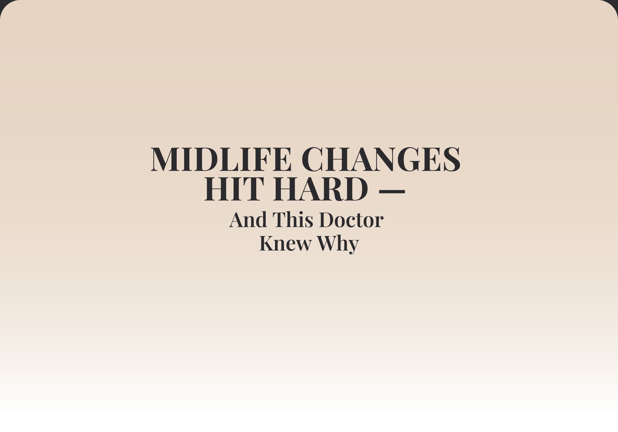 Abstract graphic representing hormone-related changes — illustrating how perimenopause and menopause accelerate facial muscle loss and affect lift, firmness, and airway function.